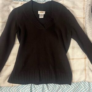 Classic Brown V-Neck Sweater